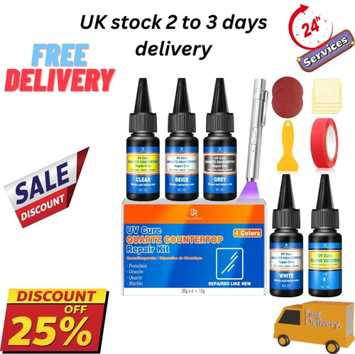 Quartz countertop repair kit - quartz,