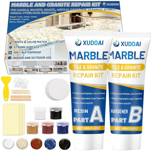 Marble and granite repair kit - repair,