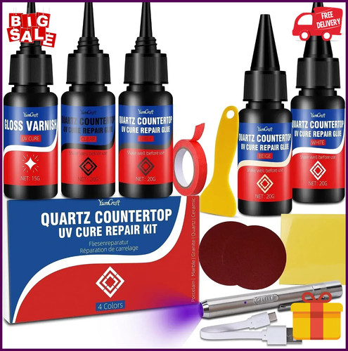 Quartz worktop repair - quartz,