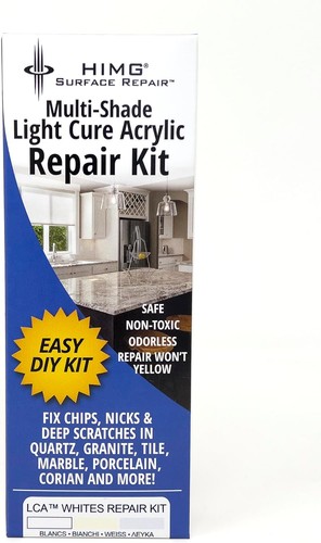 White quartz worktop repair - quartz,