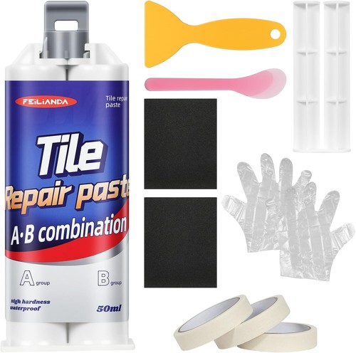 Porcelain ceramic tile repair - ceramic,